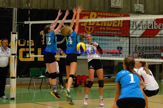 Volleyball Damen 3. Liga Süd SV Sinsheim gegen VC Wiesbaden-2 , 08.10.2016 (© Siegfried)